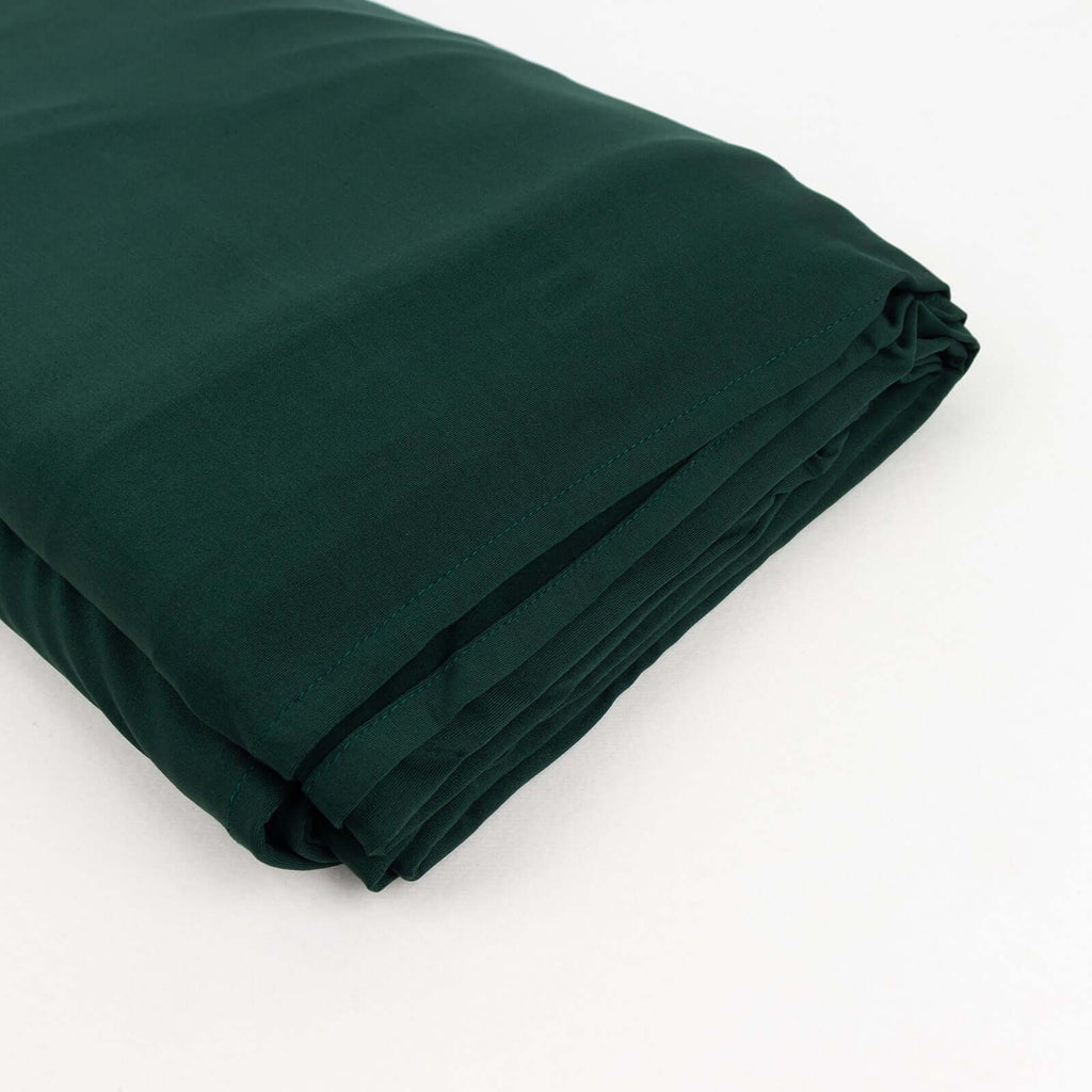 Hunter Emerald Green Spandex 4 - Way Stretch Fabric Roll, DIY Craft Fabric Bolt - 60"x10 Yards - Bell Racket Store