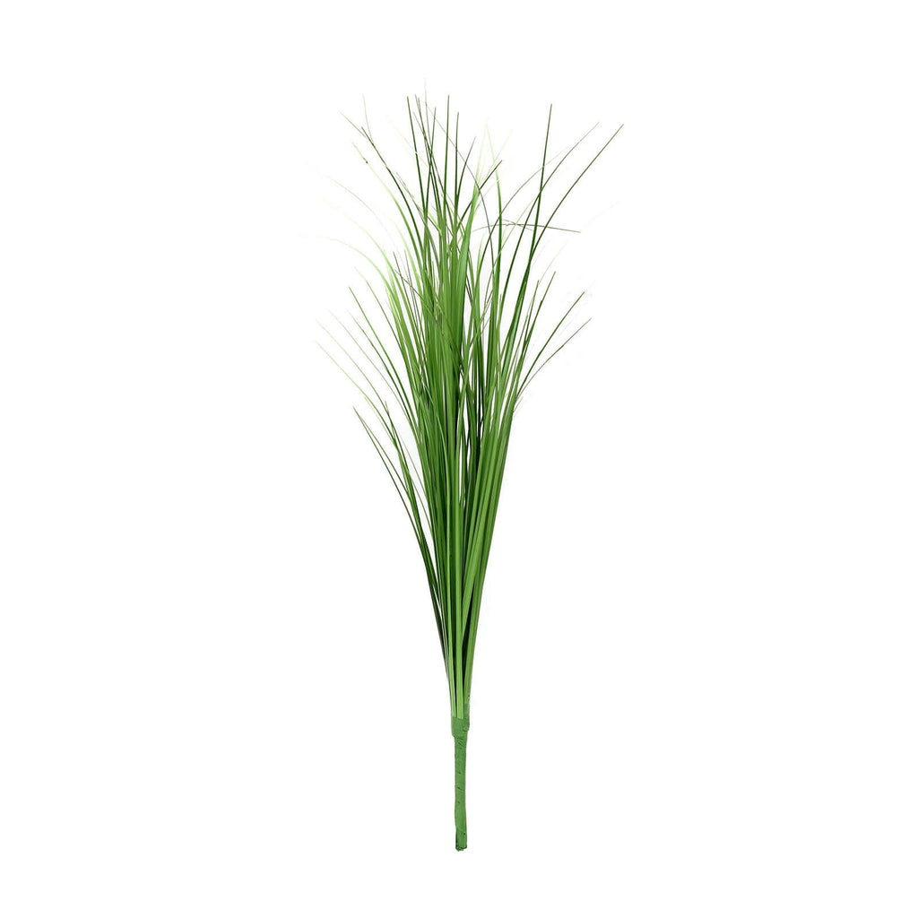 3 Plants 20" Green Artificial Indoor Outdoor Decorative Grass Sprays