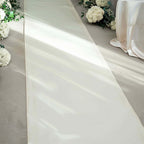 40"x100ft Ivory PVC Aisle Runner