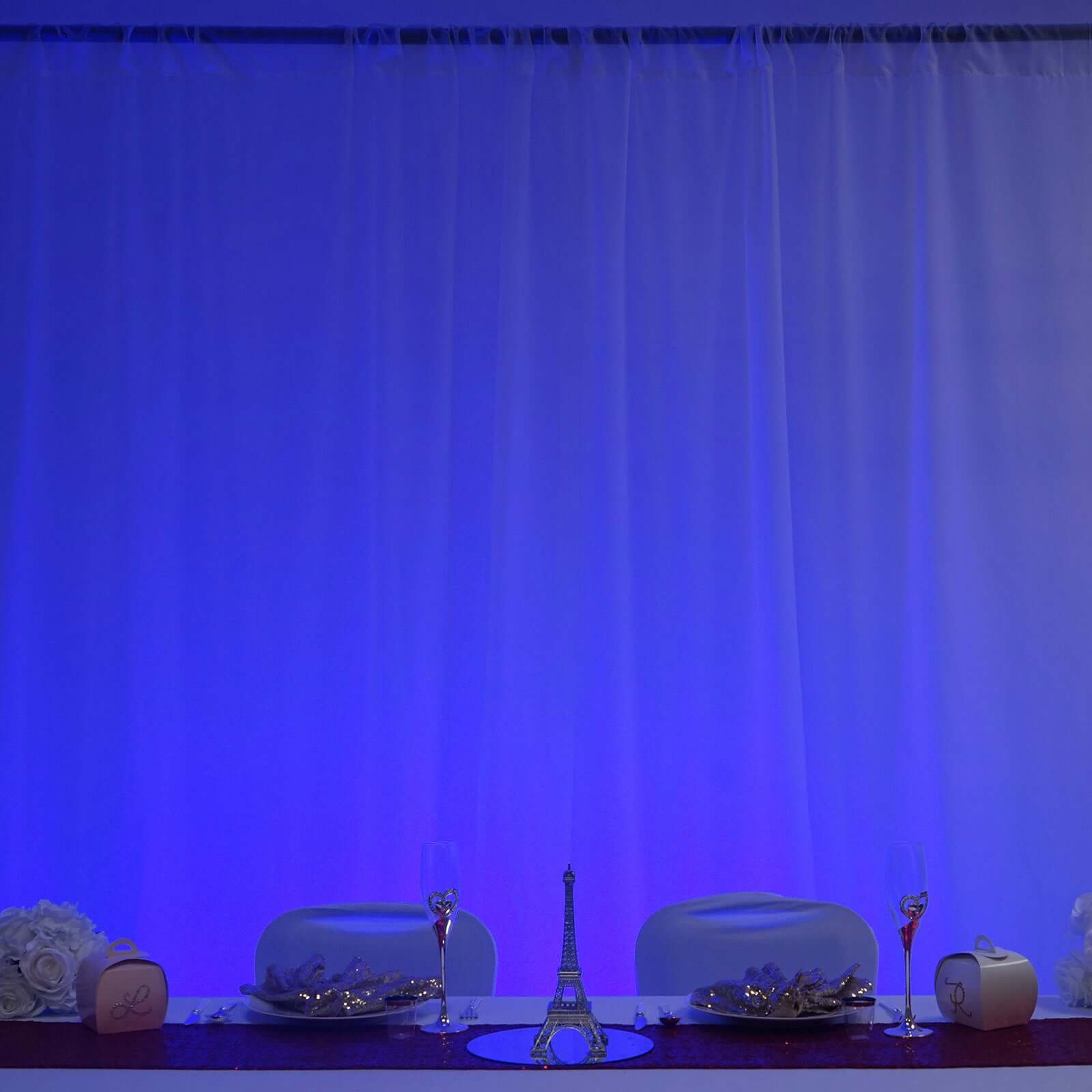 27W 9 LED Blue UV Stage Floor Wall Light Bar, Outdoor Indoor Uplight