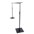 10ft DIY Triple Cross Bars and Mounting Brackets For Backdrop Stands