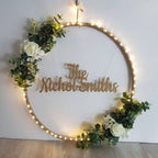 36" Gold Heavy Duty Metal Hoop Wreath, Floral Hoop