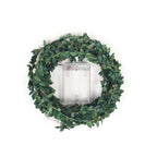 30 LED String Light Garland Green Leaf Design White Light - Battery Operated DÃ©cor Accent 10ft