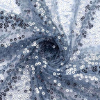 Sequin 20"x20" Napkin Dusty Blue - Shimmering Dinner Napkin