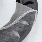 10 Pack Organza 23"x23" Napkins Silver - Sheer Cloth Napkins