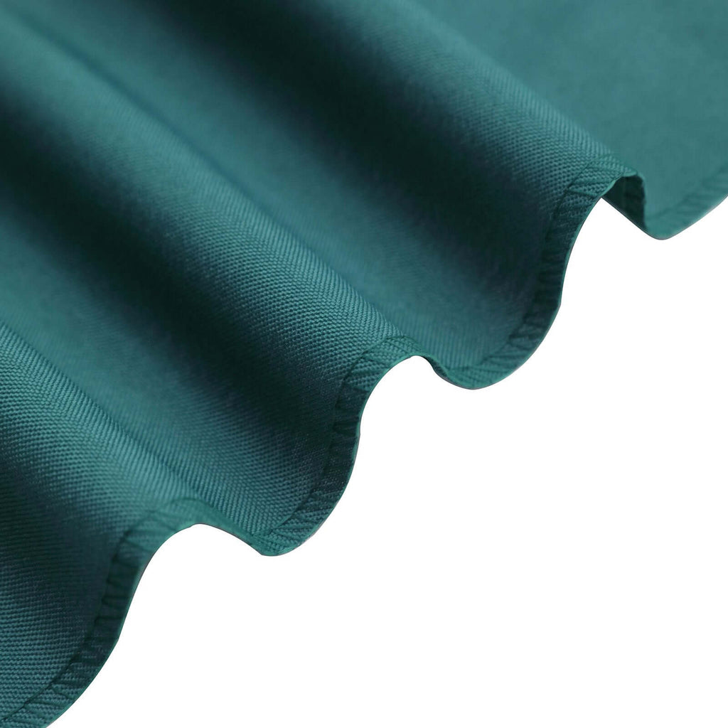 5 Pack Polyester Chair Sashes Peacock Teal 6"x108"