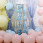 4-Pack Stickers Banner Custom Alphabet "F" Design Iridescent - Text Stick-On Decorative Letters 5"