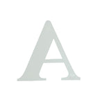 4 Pack 5" Iridescent Alphabet Stickers Banner, Customizable Stick on Letters - C