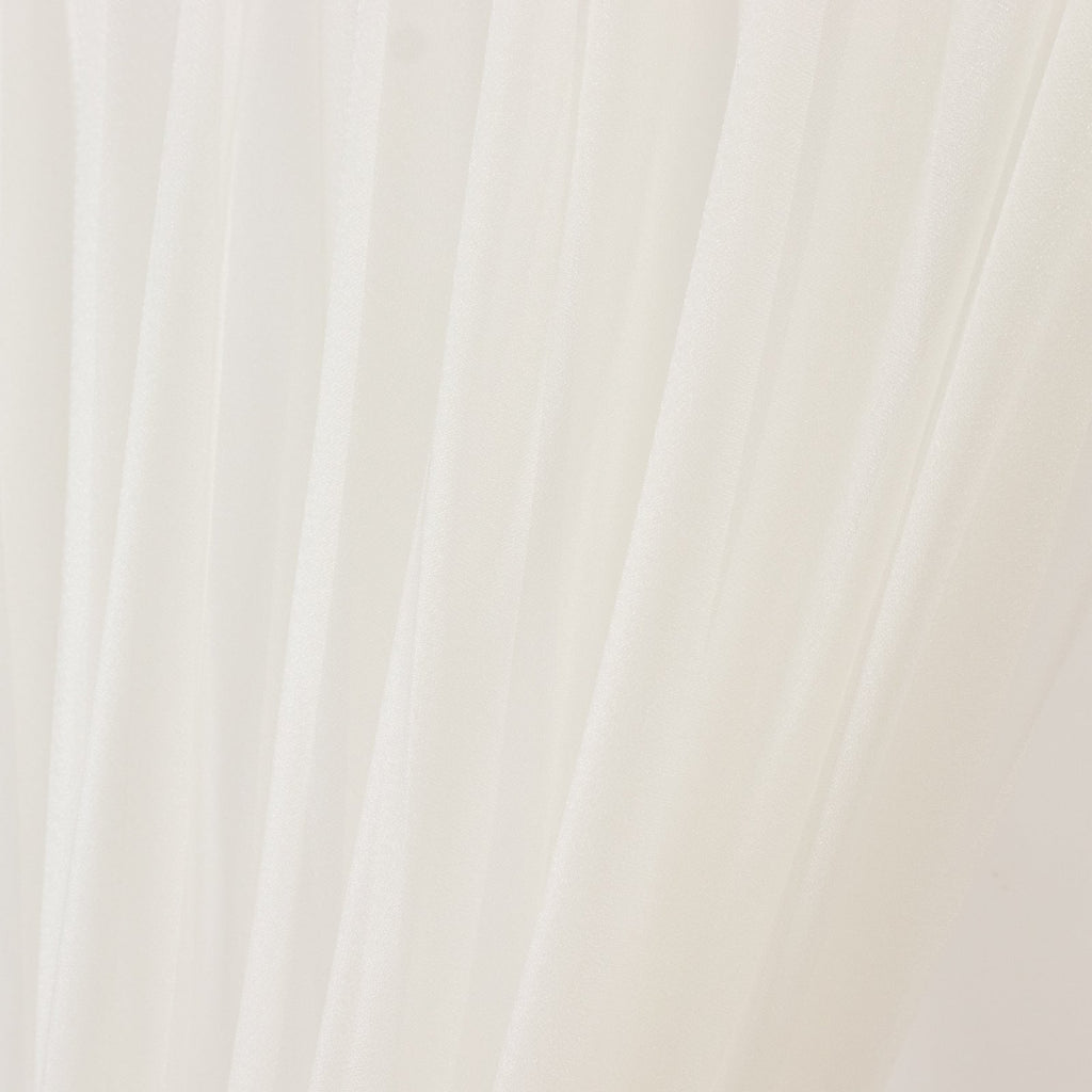 Ivory Sheer Backdrop Drape â€“ 5ft x 14ft Wedding Arch & Ceiling Decor Panel, Wrinkle Free with Soft Shimmer - Bell Racket Store