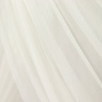 Ivory Sheer Backdrop Drape â€“ 5ftx32ft Wedding Arch & Ceiling Decor Panel, Wrinkle Free with Soft Shimmer - Bell Racket Store