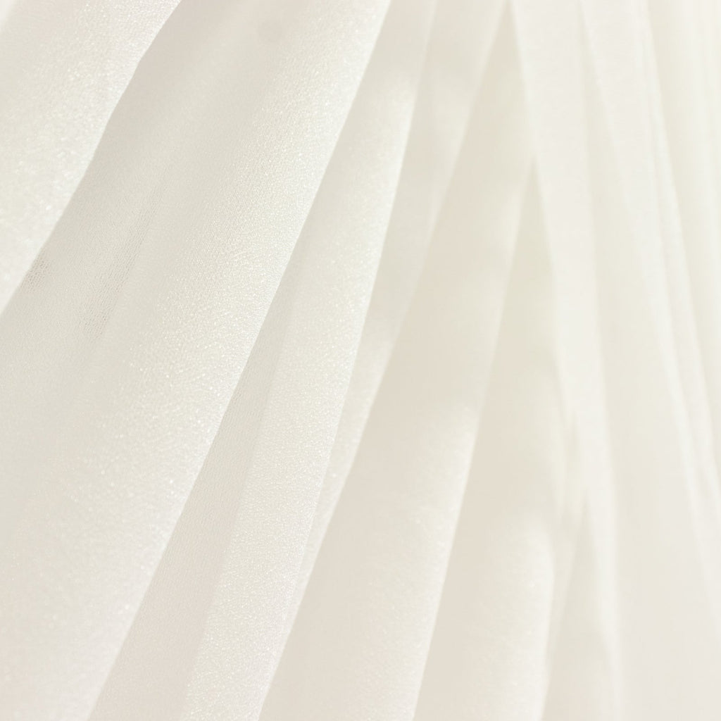 Ivory Sheer Backdrop Drape â€“ 5ftx32ft Wedding Arch & Ceiling Decor Panel, Wrinkle Free with Soft Shimmer - Bell Racket Store