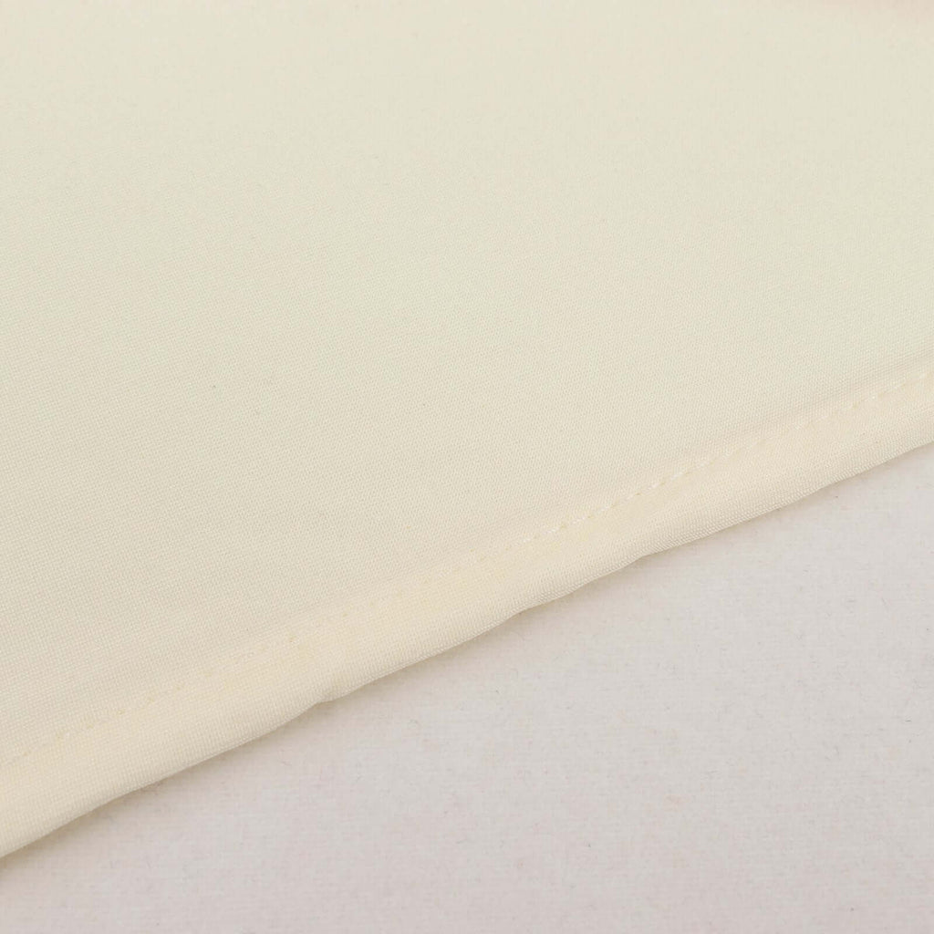 Ivory Spandex 4 - Way Stretch Fabric Roll, DIY Craft Fabric Bolt - 60"x10 Yards - Bell Racket Store