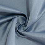 Lamour Satin 108" Round Tablecloth Dusty Blue - Durable & Silk - Like Table Cover - Bell Racket Store