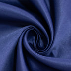 Lamour Satin 108" Round Tablecloth Navy Blue - Durable & Silk - Like Table Cover - Bell Racket Store