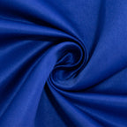 Lamour Satin 120" Round Tablecloth Royal Blue - Seamless Table Cover with Soft Tempered Sheen - Bell Racket Store