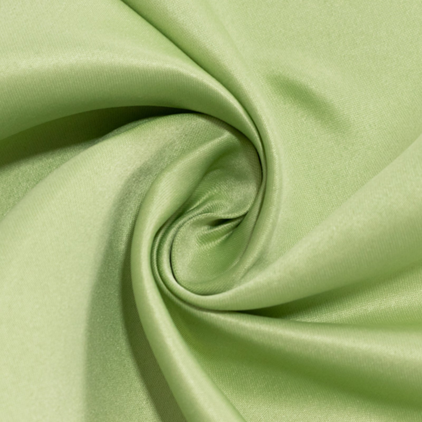 Lamour Satin 120" Round Tablecloth Sage Green - Seamless Table Cover with Soft Tempered Sheen - Bell Racket Store