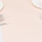 Lamour Satin 12"x108" Table Runner Blush - Smooth & Lustrous Finish - Bell Racket Store