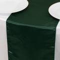 Lamour Satin 12"x108" Table Runner Hunter Emerald Green - Smooth & Lustrous Finish - Bell Racket Store
