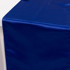 Lamour Satin 12"x108" Table Runner Royal Blue - Smooth & Lustrous Finish - Bell Racket Store