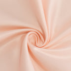 Lamour Satin 54"x54" Square Tablecloth Blush - Durable & Silk - Like Table Cover - Bell Racket Store