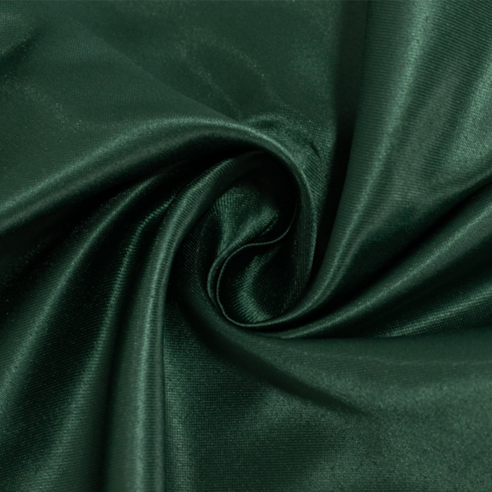 Lamour Satin 54"x54" Square Tablecloth Hunter Emerald Green - Durable & Silk - Like Table Cover - Bell Racket Store