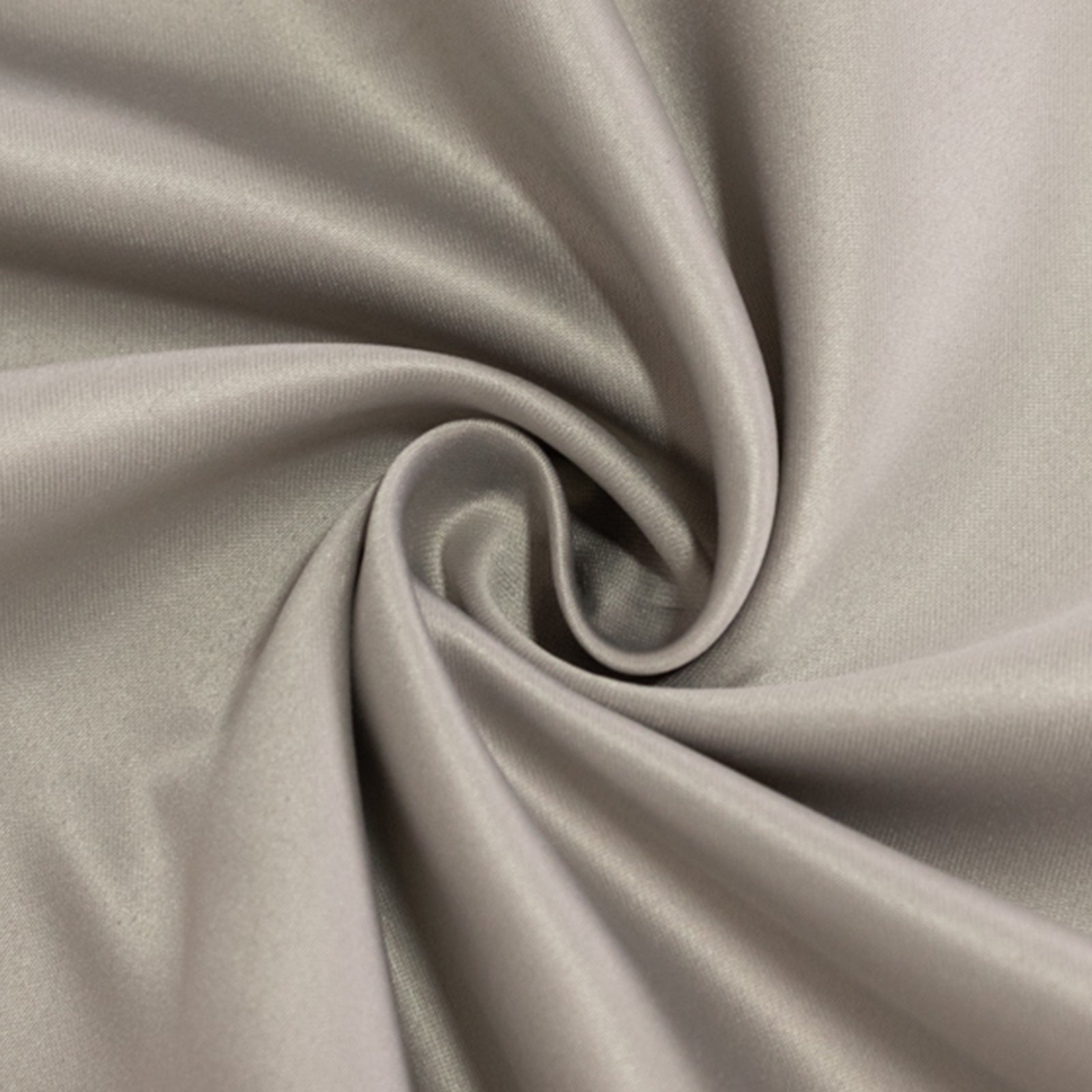Lamour Satin 54"x54" Square Tablecloth Silver - Durable & Silk - Like Table Cover - Bell Racket Store