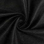 Lamour Satin 54"x54" Table Overlay Square Tablecloth Black - Durable & Silk - Like Table Cover for Weddings & Parties - Bell Racket Store