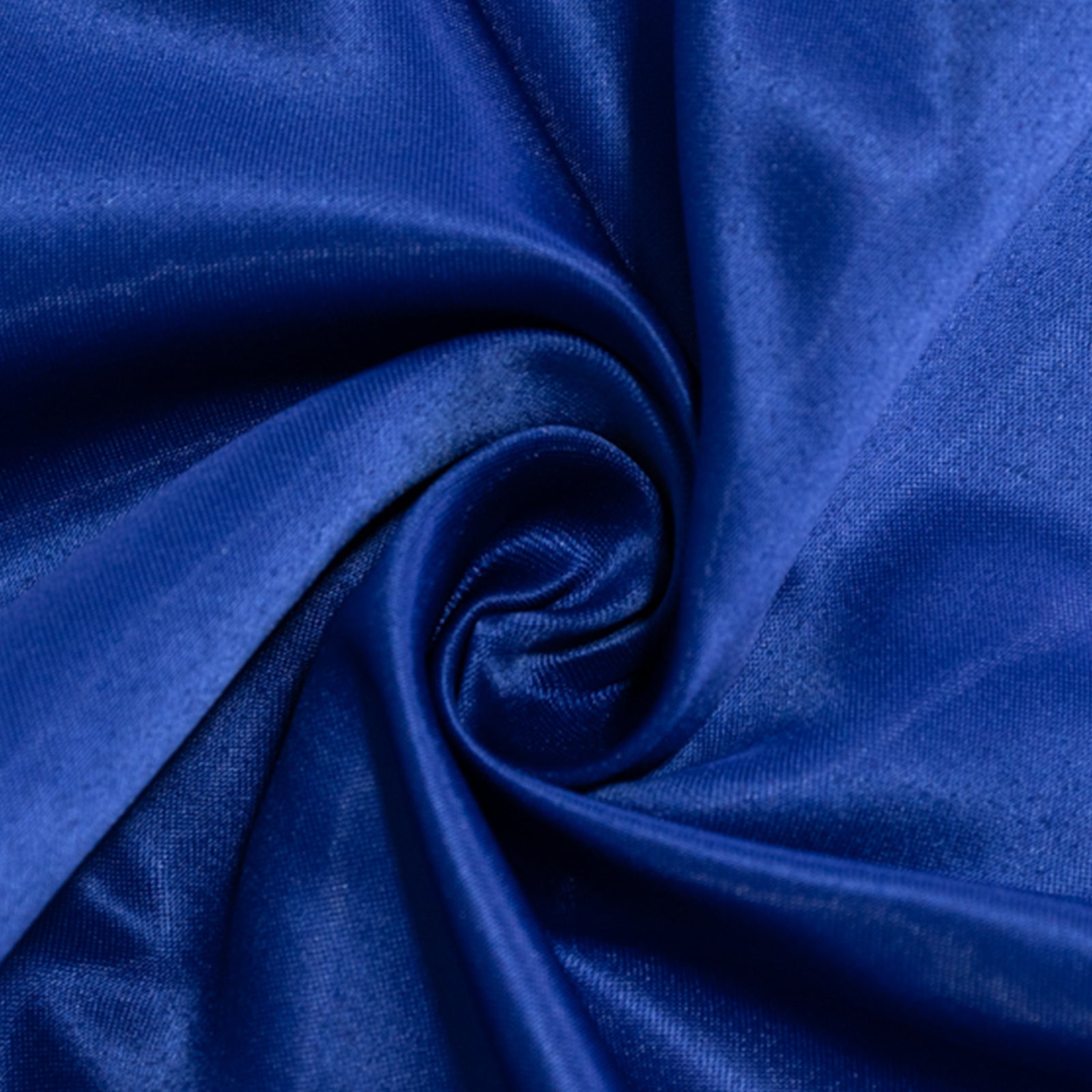 Lamour Satin 54"x54" Table Overlay Square Tablecloth Royal Blue - Durable & Silk - Like Table Cover - Bell Racket Store