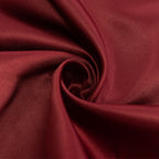 Lamour Satin 60"x102" Rectangle Tablecloth Burgundy - Durable & Silky Soft Feel Table Cover - Bell Racket Store