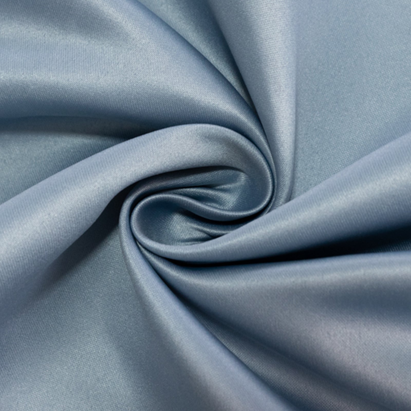 Lamour Satin 60"x102" Rectangle Tablecloth Dusty Blue - Durable & Silky Soft Feel Table Cover - Bell Racket Store