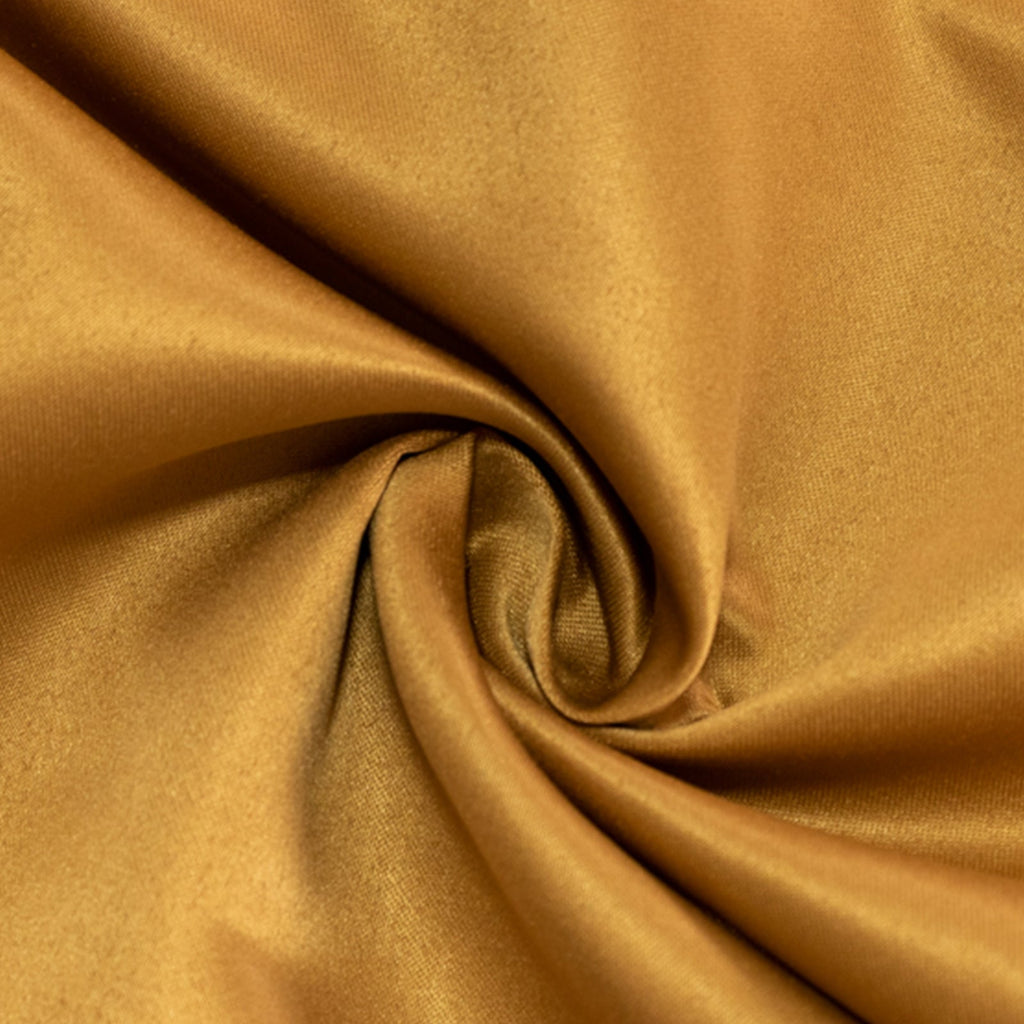 Lamour Satin 60"x102" Rectangle Tablecloth Gold - Durable & Silky Soft Feel Table Cover for Weddings & Banquets - Bell Racket Store
