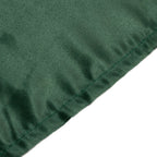 Lamour Satin 60"x102" Rectangle Tablecloth Hunter Emerald Green - Durable & Silky Soft Feel Table - Bell Racket Store