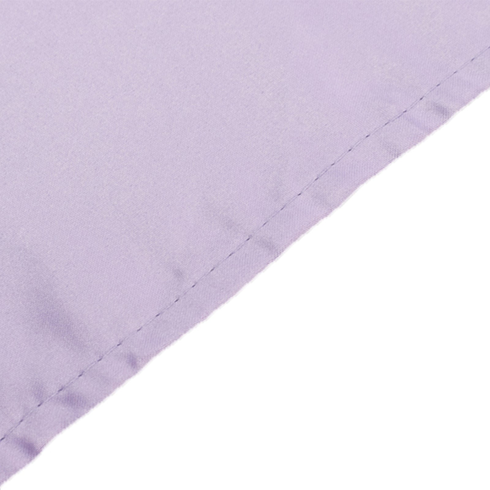 Lamour Satin 60"x102" Rectangle Tablecloth Lavender Lilac - Durable & Silky Soft Feel Table Cover - Bell Racket Store