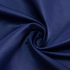 Lamour Satin 60"x102" Rectangle Tablecloth Navy Blue - Durable & Silky Soft Feel Table Cover - Bell Racket Store