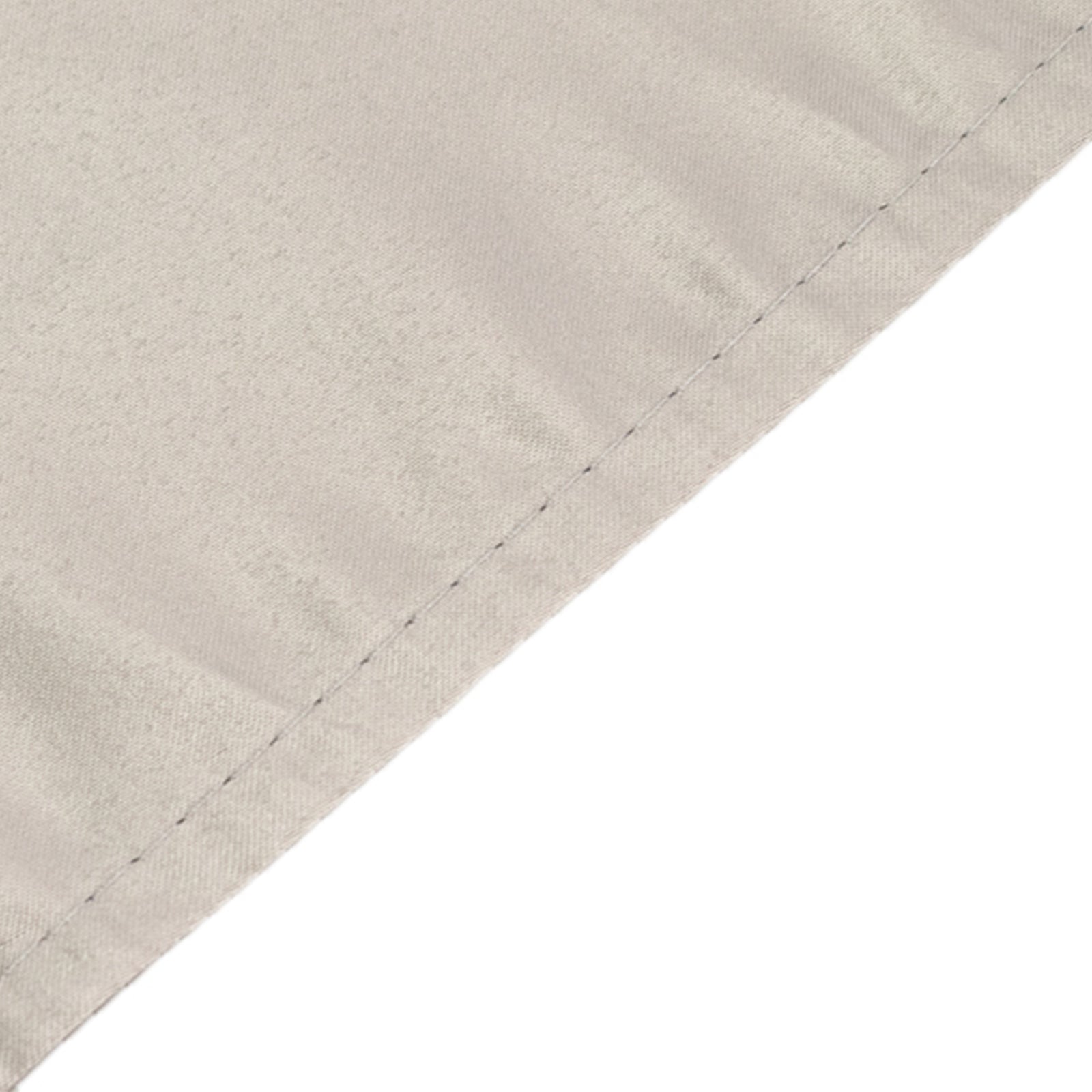 Lamour Satin 60"x102" Rectangle Tablecloth Silver - Durable & Silky Soft Feel Table Cover - Bell Racket Store
