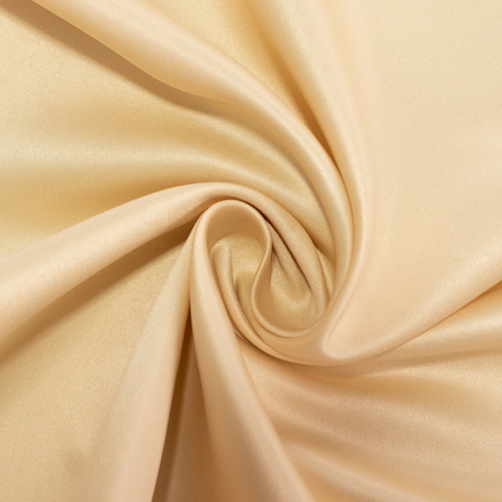 Lamour Satin 60"x126" Rectangle Tablecloth Beige - Soft & Silk - Like Table Cover - Bell Racket Store