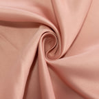 Lamour Satin 60"x126" Rectangle Tablecloth Dusty Rose - Soft & Silk - Like Table Cover - Bell Racket Store