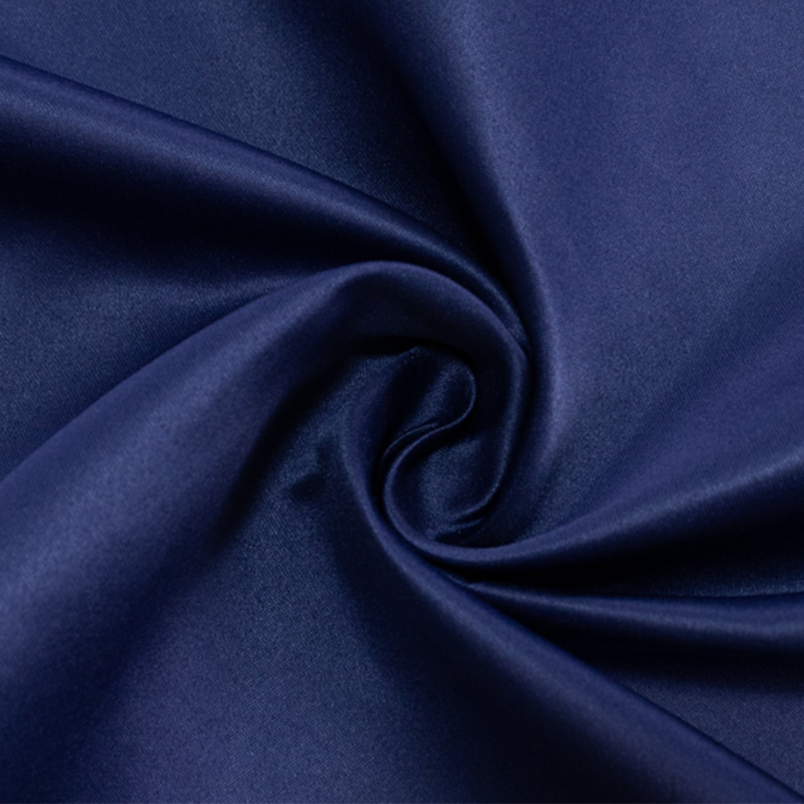 Lamour Satin 60"x126" Rectangle Tablecloth Navy Blue - Soft & Silk - Like Table Cover - Bell Racket Store