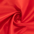 Lamour Satin 72"x72" Table Overlay Square Tablecloth Red - Smooth Finish Table Topper - Bell Racket Store