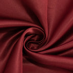 Lamour Satin 90"x132" Rectangle Tablecloth Burgundy - Soft & Silk - Like Seamless Table Cover - Bell Racket Store
