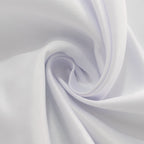 Lamour Satin 90"x132" Rectangle Tablecloth White - Soft & Silk - Like Seamless Table Cover for Weddings & Parties - Bell Racket Store