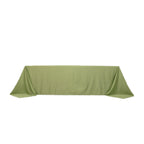 Lamour Satin 90"x156" Rectangle Tablecloth Sage Green - Luxurious, Soft Seamless Table Cover - Bell Racket Store