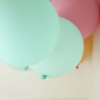 2 Pack 32" Large Matte Pastel Seafoam Helium or Air Latex Balloons