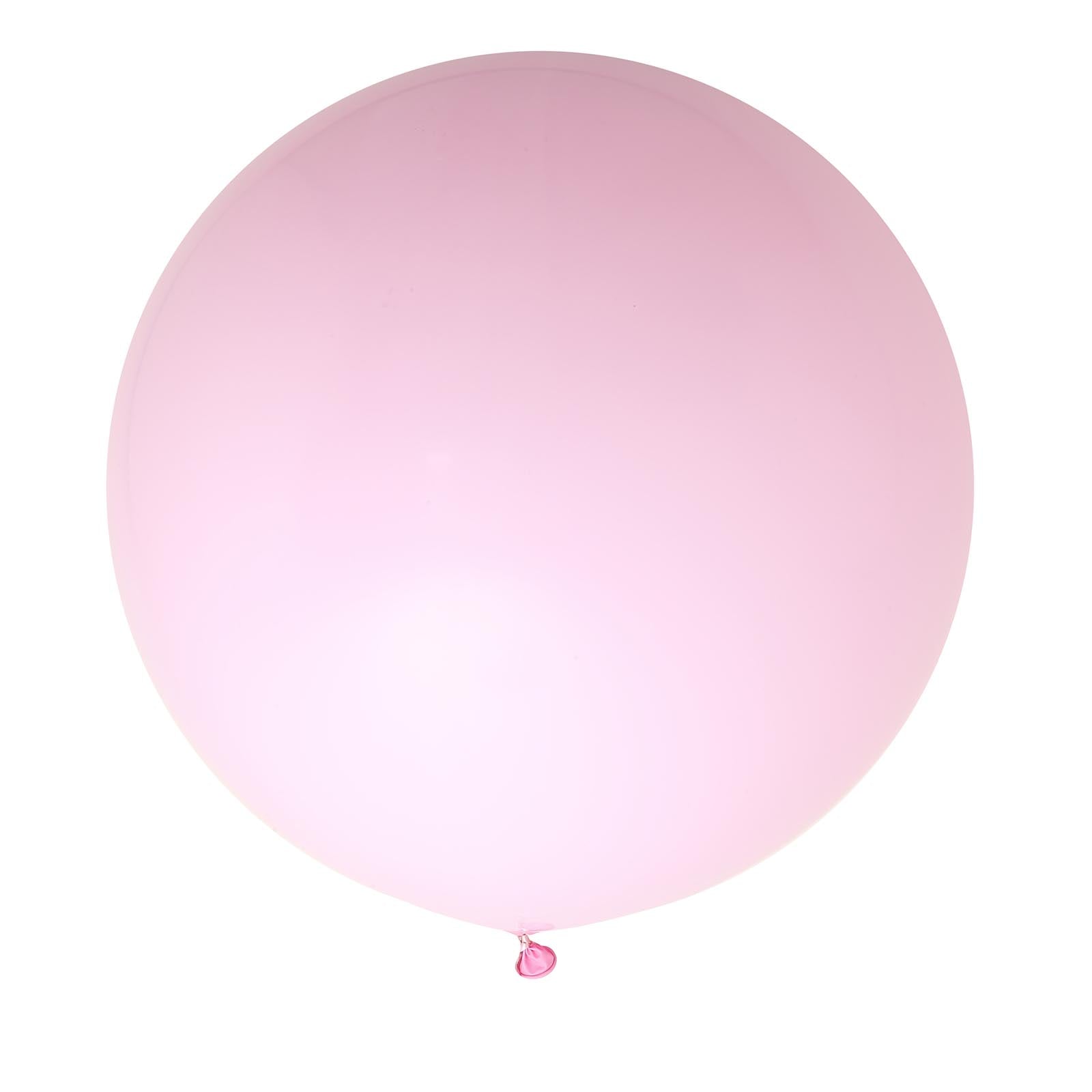 2 Pack 32" Large Matte Pastel Pink Helium Air Premium Latex Balloons