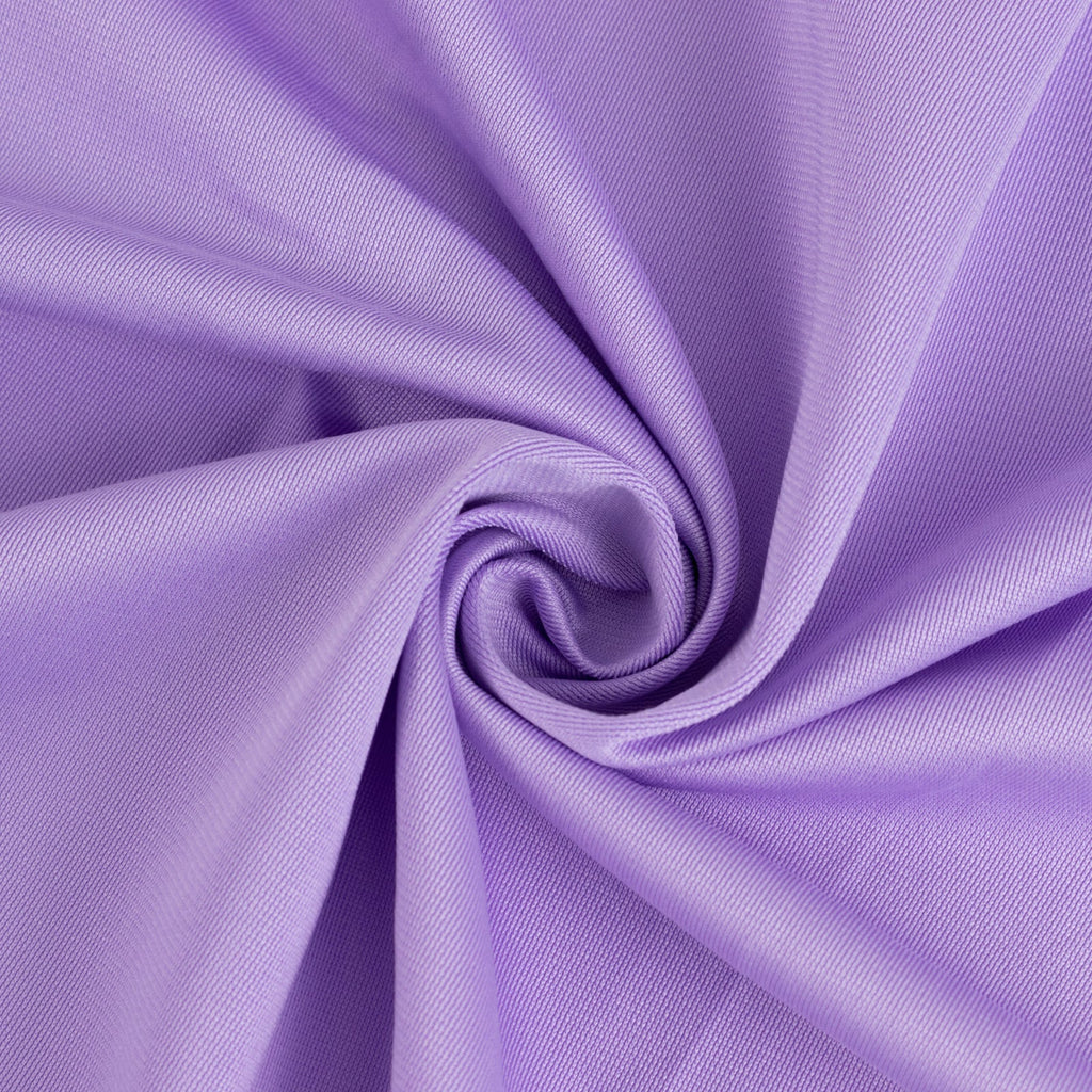 Lavender Lilac Scuba Polyester Fabric Roll, Wrinkle Free DIY Craft Fabric Bolt - 60"x10 Yards - Bell Racket Store