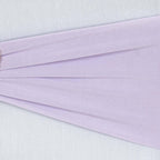 5 Pack Stretch Spandex Chair Sashes Lavender Lilac - Fitted Finish Two Ply Heavy Duty Chair Bands 5"x12"