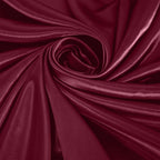 Satin 120" Round Tablecloth Burgundy - Stylish Seamless Table Cover