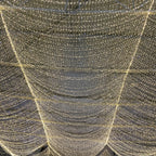 LED Curtain Fairy Lights 10ft x 40ft â€“ Warm White 1200 LED Plug - In String Lights, 8 Modes, End - to - End Connectable, Indoor/Outdoor Use - Bell Racket Store