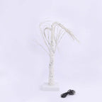 Lighted Birch Tree Lamp White Design Warm White - Battery Operated Rechargeable LED Table Accent 2ft - Bell Racket Store