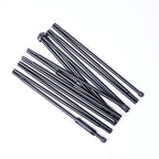 65" Black Metal Sign Holder Easel Stand, Collapsible Tripod Stand